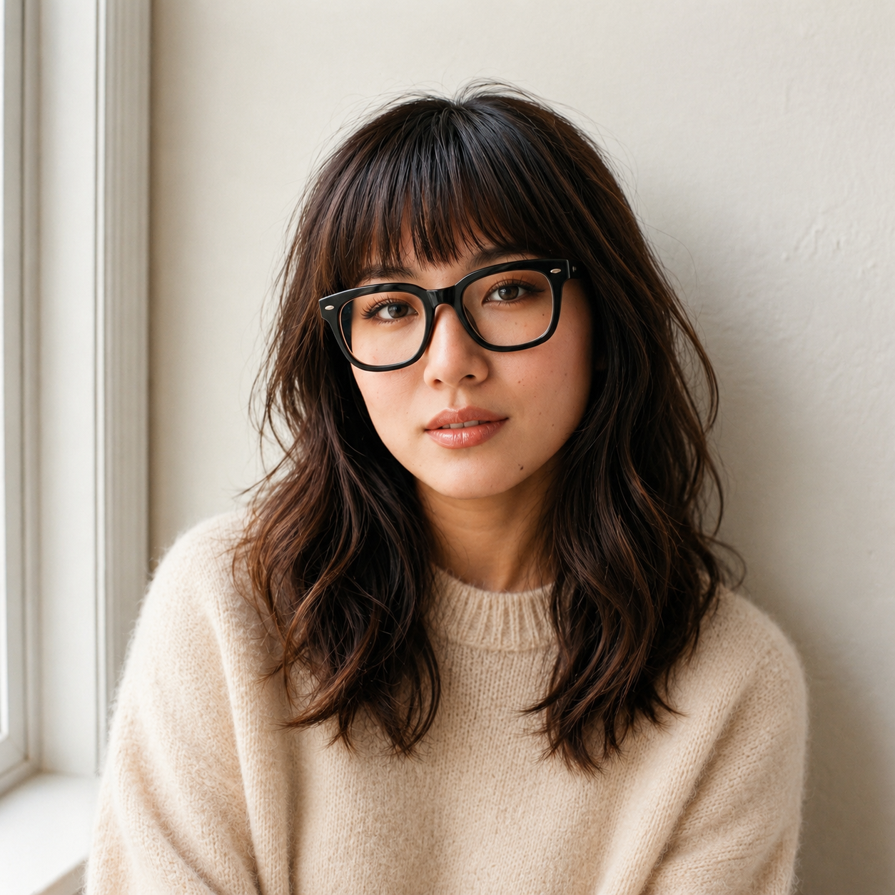 After example for Makeup, hair, and outfit guidance